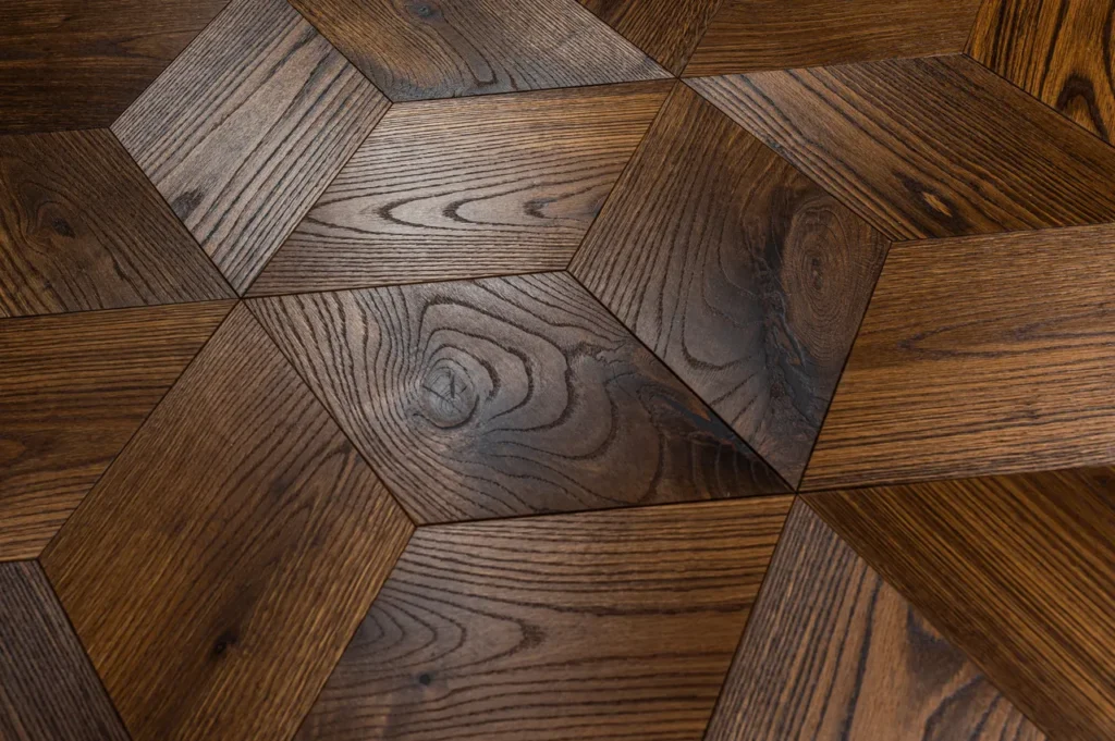Podłoga drewniana geometryczna CUBE